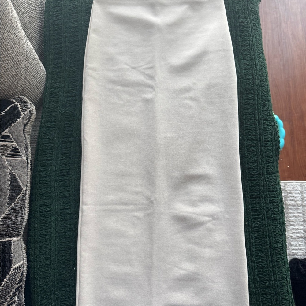 Zara White Pencil Skirt